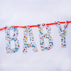 Liberty of London and Meri Meri Collaboration . Baby Garland in Betsy Blue