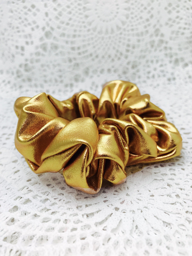 Australian Made Scrunchie Gold
